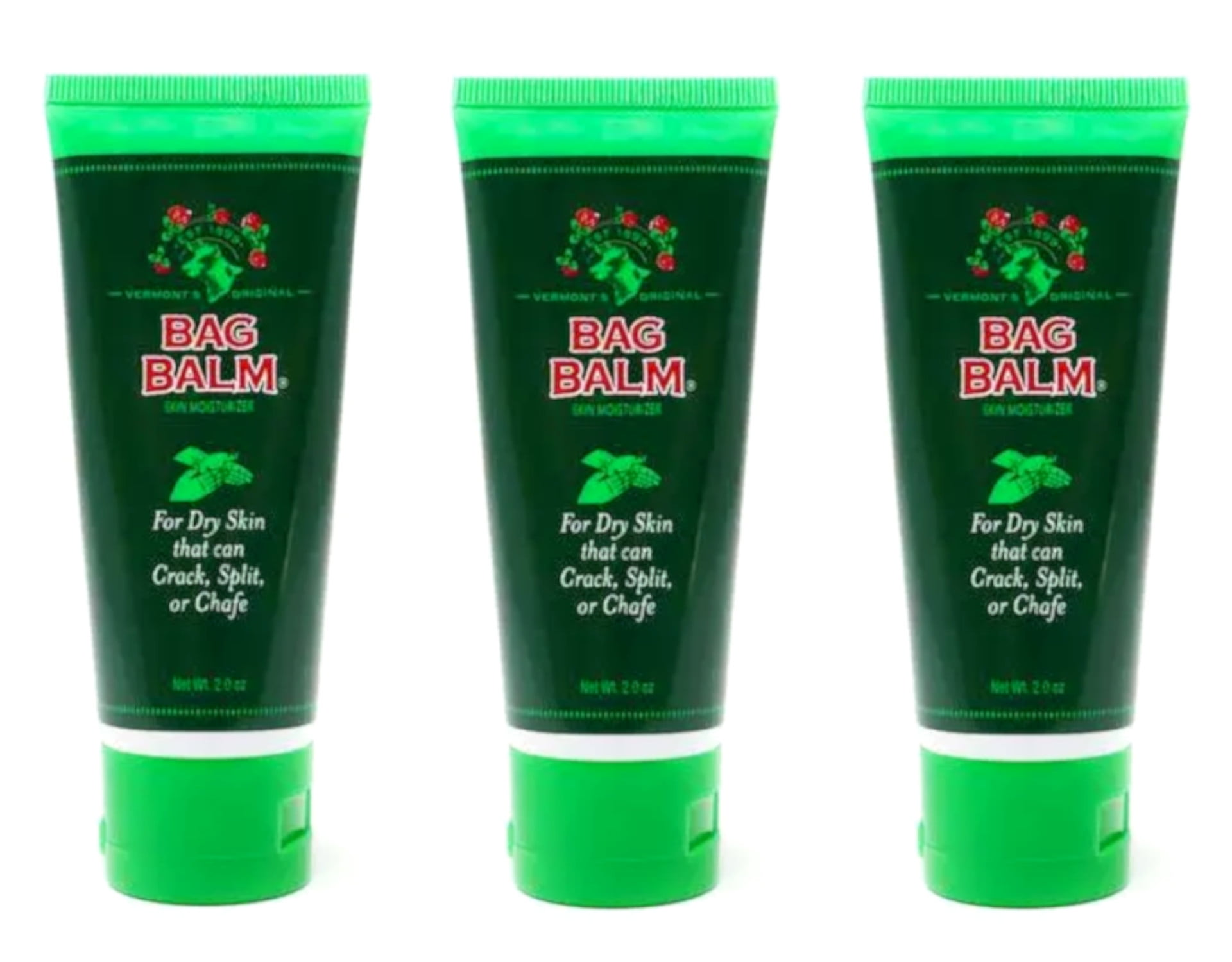 Vermont's Original Bag Balm Skin Moisturizer, 2 Ounces - Pack of 3