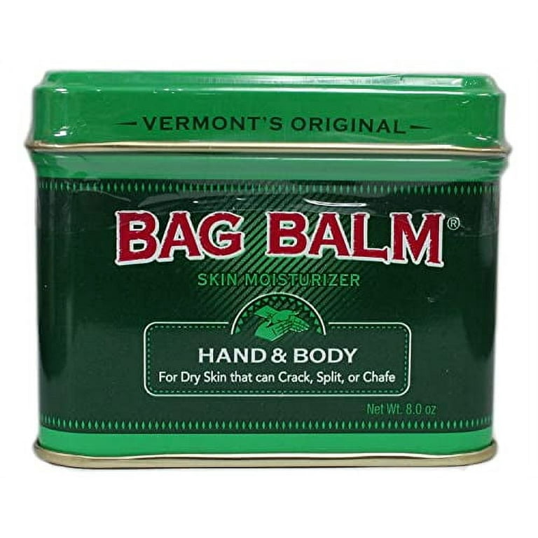 Vermont s Original Bag Balm for Dry Skin Heels Cracked Hands Dog Paws and More 3 x 8oz Tins