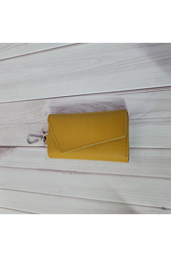 Key bags  - Small Leather Key Pouch with Car Key Ring, Keychain Wallet, and Essentials  Travel & Daily Carry