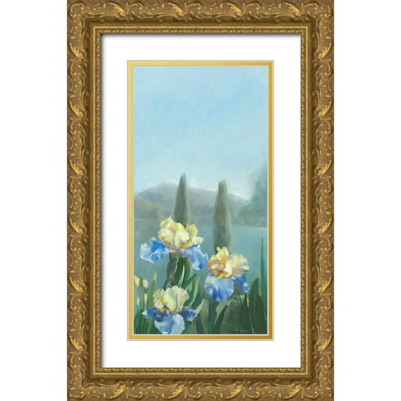 Vernageau, Sylvie 11x18 Gold Ornate Wood Framed with Double Matting Museum Art Print Titled - Isola Bella III