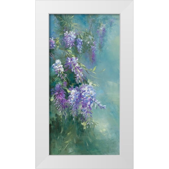 Vernageau, Sylvie 11x18 White Modern Wood Framed Museum Art Print Titled - Glycine