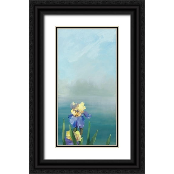 Vernageau, Sylvie 14x24 Black Ornate Wood Framed with Double Matting Museum Art Print Titled - Isola Bella V