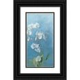 thumbnail image 1 of Vernageau, Sylvie 9x14 Black Ornate Wood Framed with Double Matting Museum Art Print Titled - Phalaenopsis Fontaine III, 1 of 4