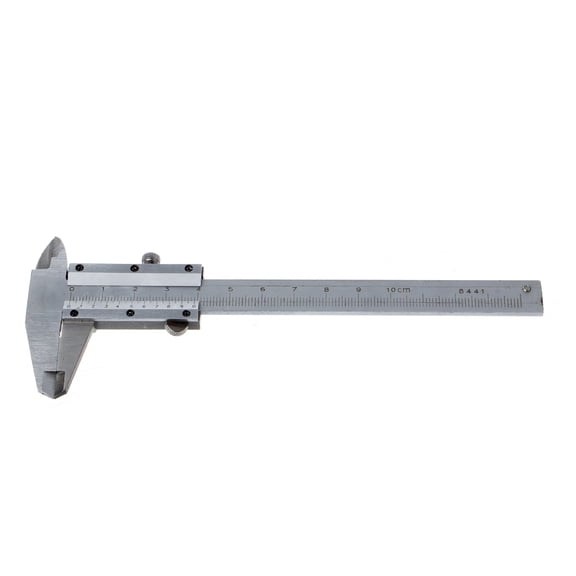 Vernier Caliper 0-100mm Guage Pocket Stainless Steel Metric Machinist