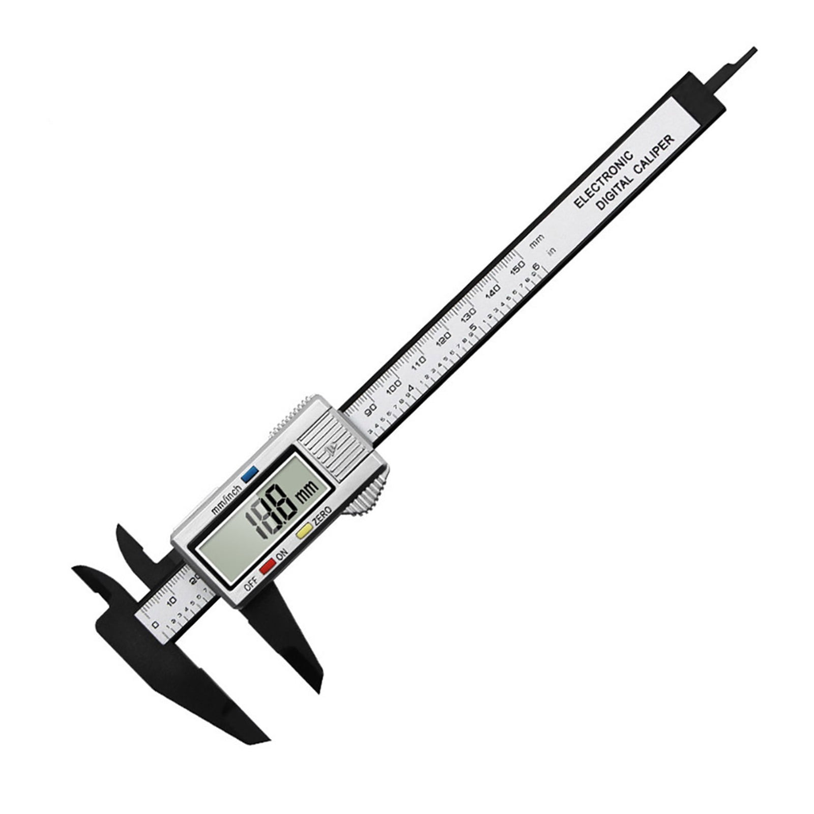 Vernier Caliper 150mm 6 Inch Electronic Digital Micrometer Carbon Fiber Non-precision Measuring Instruments Caliper ,Easy to Use