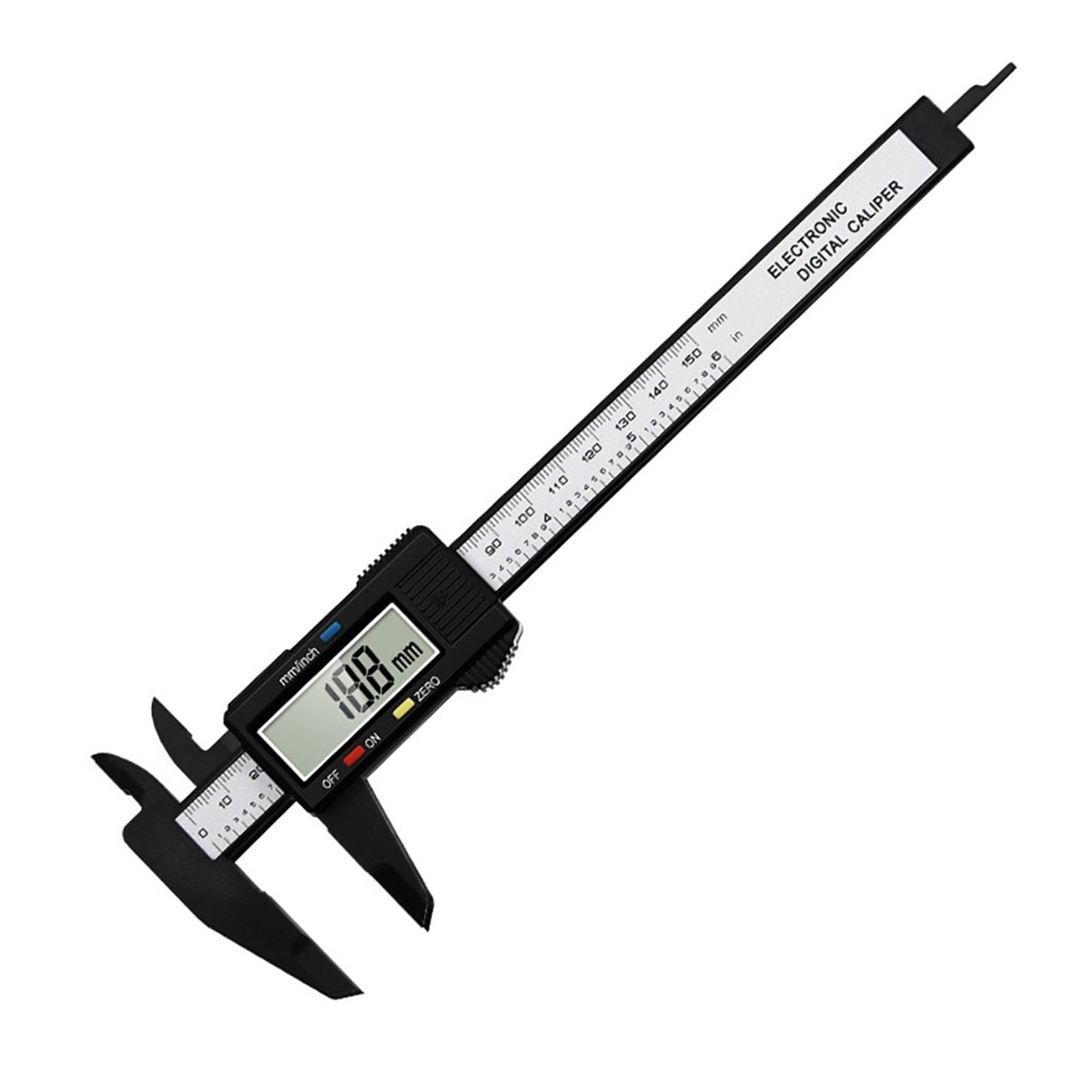 Vernier Caliper 150mm 6 Inch Electronic Digital Micrometer Carbon Fiber Non-precision Measuring Instruments Caliper ,Easy to Use