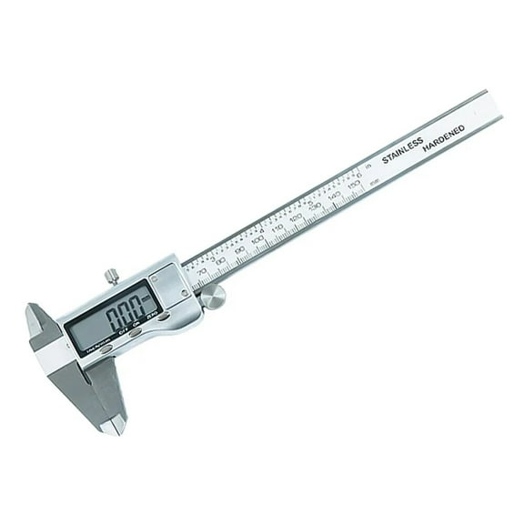 Vernier Caliper,150mm And Thickness Vernier Caliper Steel Tool 150mm Tool 150mm And Caliper Stainless Steel Stainless Steel Tool Buzhi Hxber Caliper Eryue Vernier Qisuo Silver
