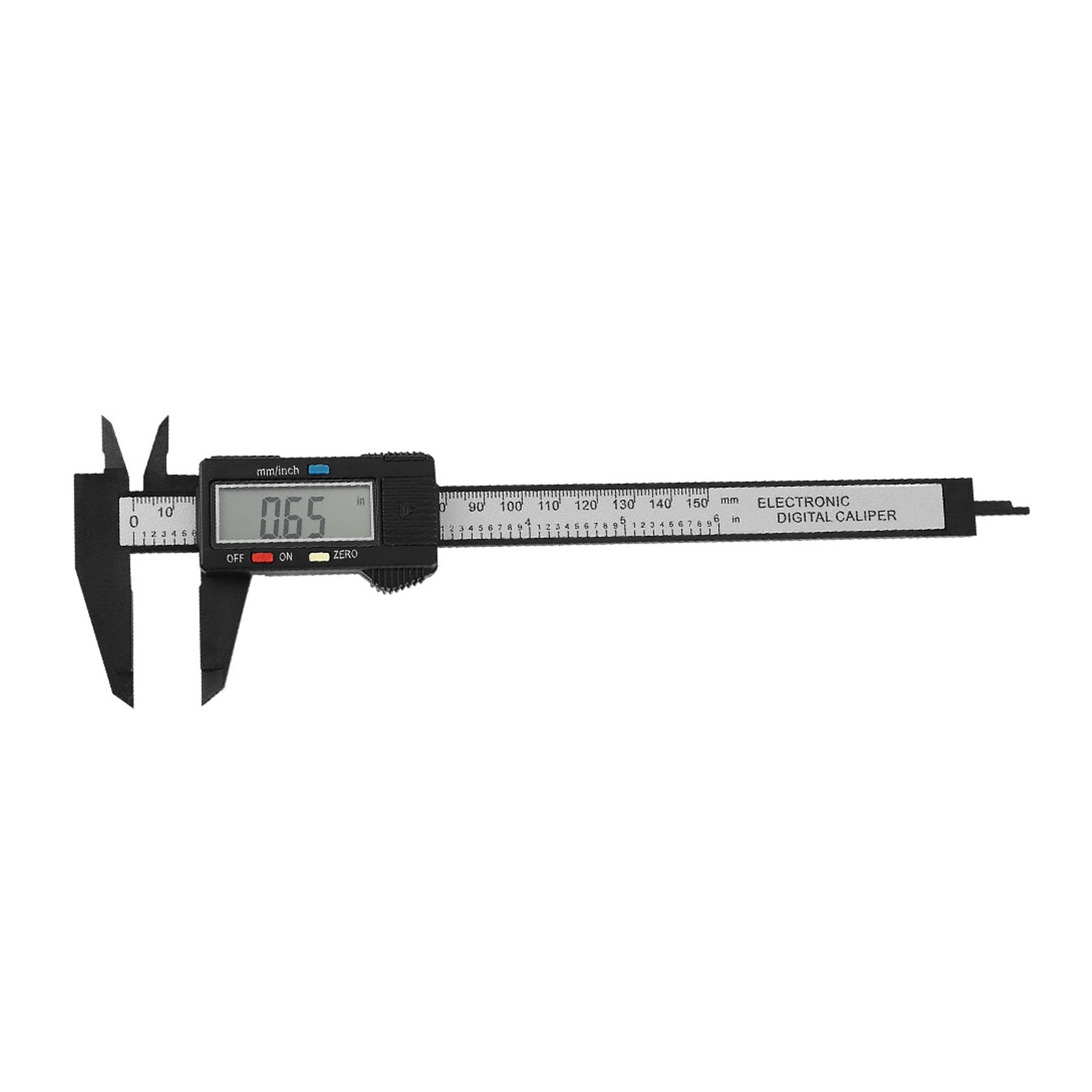 Vernier Caliper Electric Digital Display Ruler Portable Crafting Woodworking Measuring Caliper Ruler, 0-150mm/0-100mm ,Easy to Operate