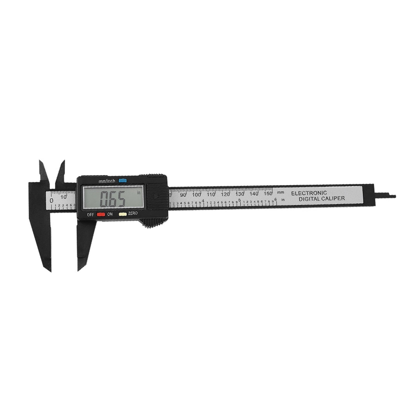 Vernier Caliper Electric Digital Display Ruler Portable Crafting Woodworking Measuring Caliper Ruler, 0-150mm/0-100mm