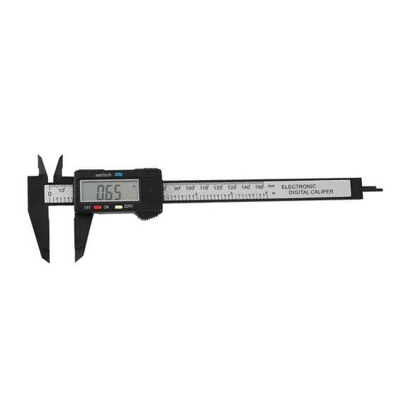 Vernier Caliper Electric Digital Display Ruler Portable Crafting Woodworking Measuring Caliper Ruler, 0-150mm/0-100mm