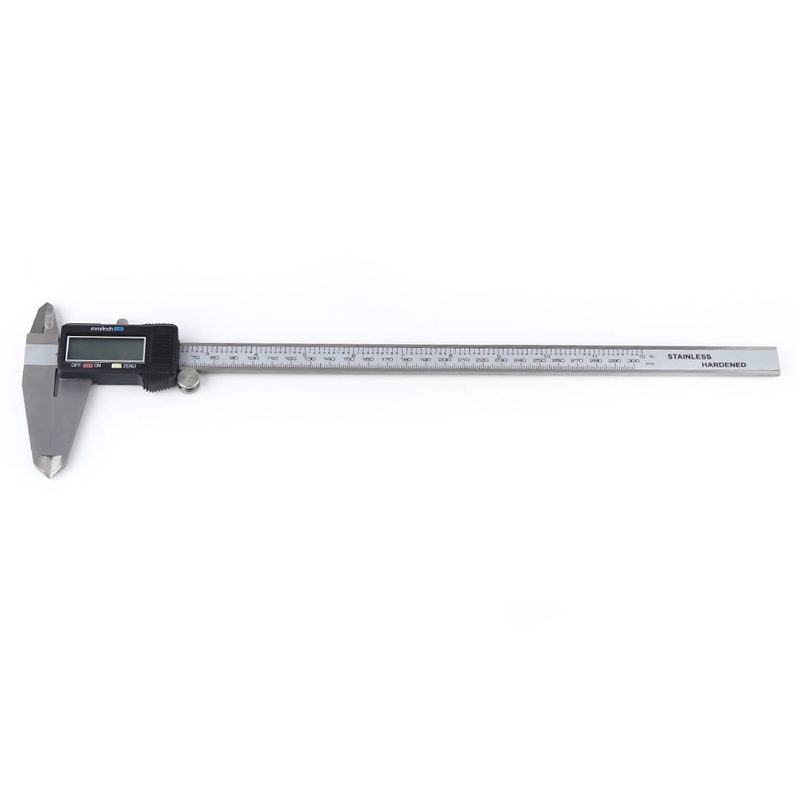Vernier Caliper, Hardened Steel 0300mm 12 Inch Electronic Vernier