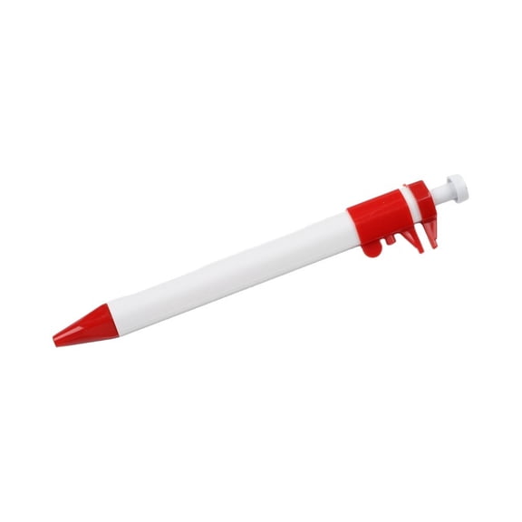 Vernier Caliper Pen – 150 mm Multifunction Measuring & Writing Tool with 0–100 mm Range, Gel Ink Roller Ball (1.0 mm), Plastic Construction, for Office and Educational Use(red)