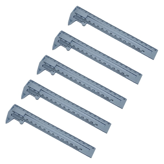Vernier Caliper Student Double Scale Micrometer for Diameter Thickness Measurement 0-150mm / 0-180mm Measuring Ruler