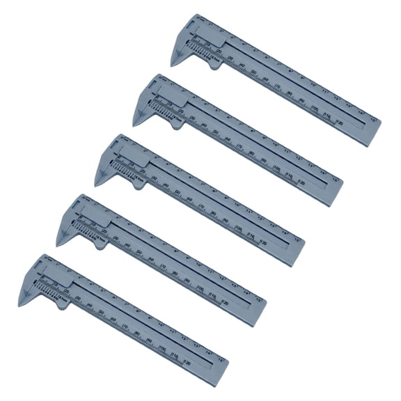 Vernier Caliper Student Double Scale Micrometer for Diameter Thickness Measurement 0-150mm / 0-180mm Measuring Ruler