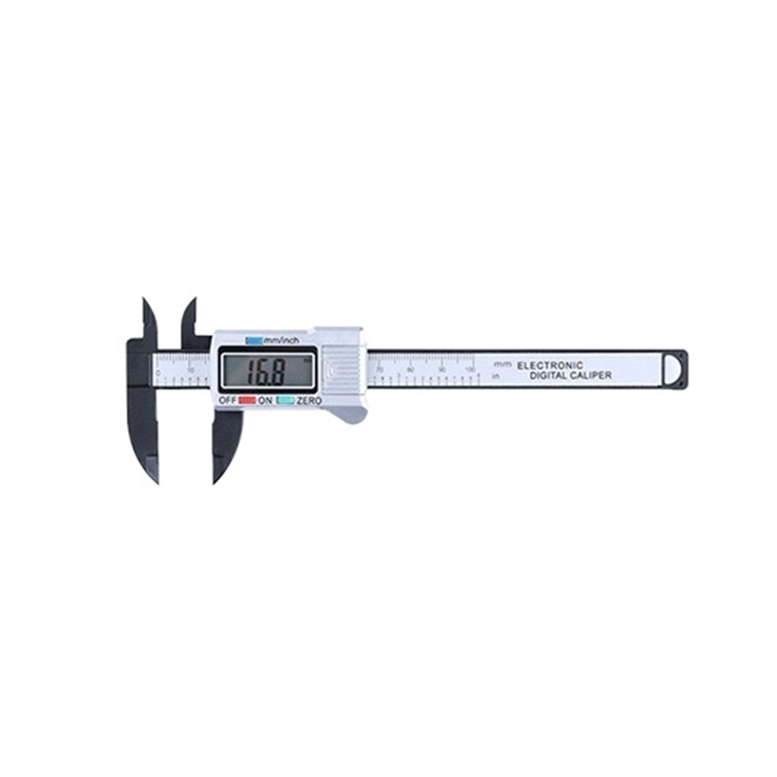Vernier Digital Caliper 6 Inch Electronic 100mm Micrometer Ruler Measuring Instruments Woodworking Tools 150mm 0.1mm ,Easy to Operate
