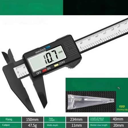 Vernier Digital Caliper Tool Calibrator Pied a Coulisse Inspection Tools Job Measuring Gauging Measurement Analysis Instruments