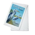 thumbnail image 1 of Vero Beach, Florida, Blue Heron (100% Cotton Tea Towel, Decorative Hand Towel, Kitchen and Home), 1 of 3