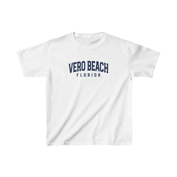 Vero Beach Florida Trip Moving Vacation Kids Shirt Gifts Youth Tee Tshirt