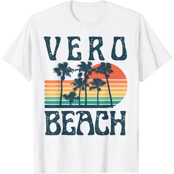 Vero Florida Beach Summer Vacation Vintage T-Shirt