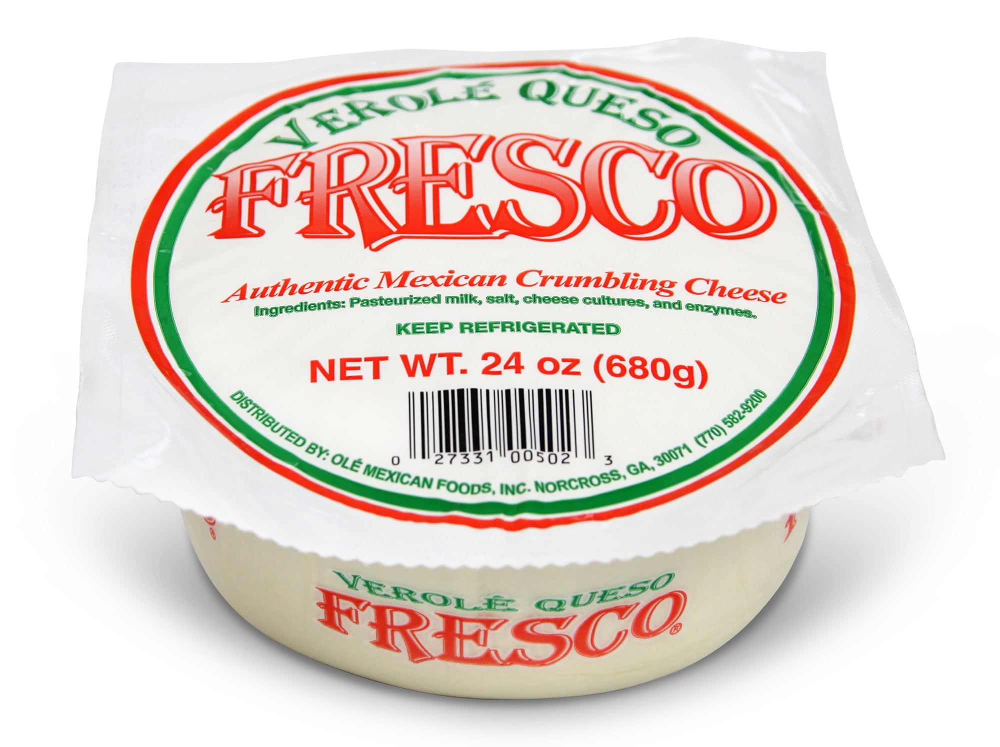Verole Queso Fresco Authentic Mexican Crumbling Cheese 24 oz - Walmart.com
