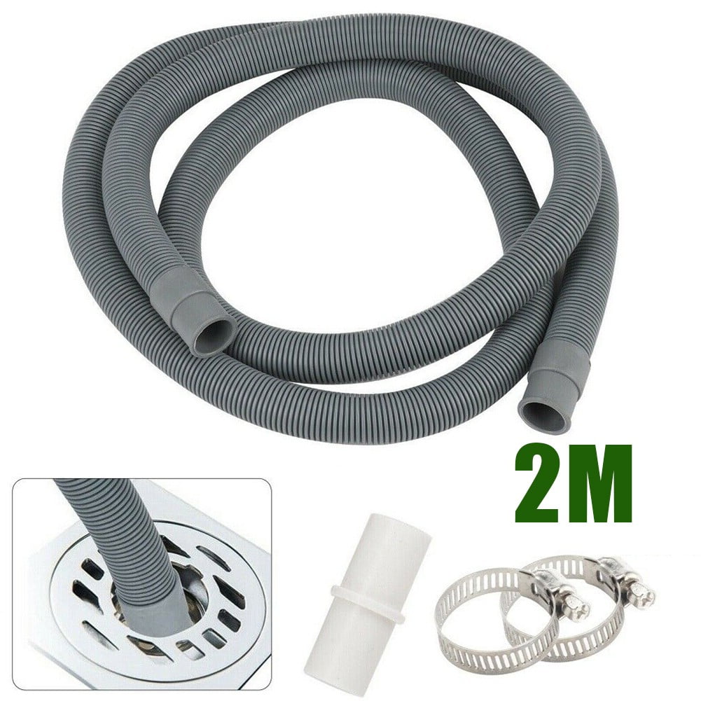 Verolina 1/1.5/2M Washing Machine Dishwasher Drain Waste Hose Extension