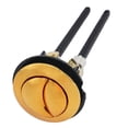 Verolina 38MM Gold Toilet Push Button for Mechanical Top Flush Valve
