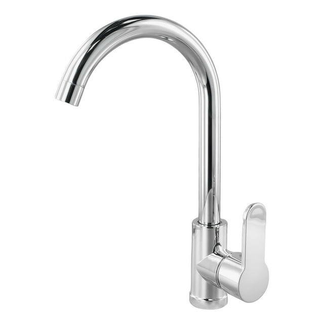 Verolina Bathroom Faucet Polished Chrome Plated Swivel Basin Sink Cold