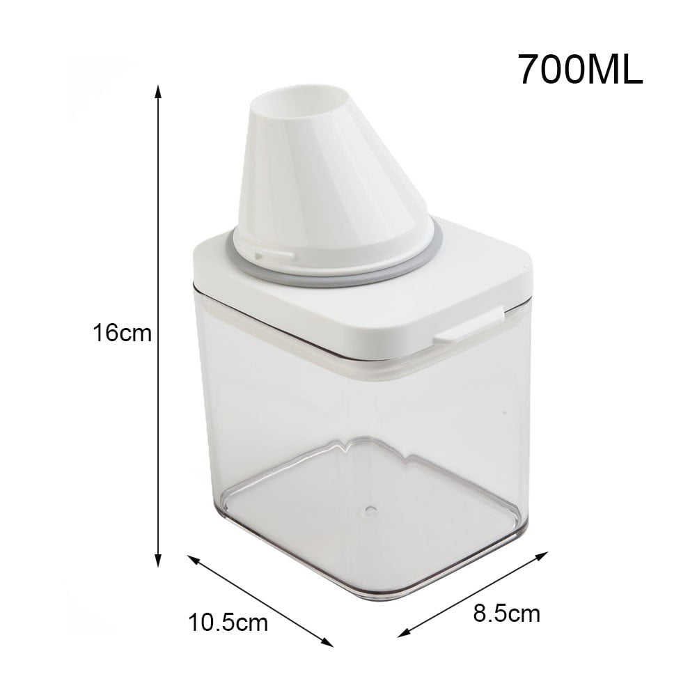Verolina Plastic Laundry Washing Up Powder Container Soap Detergents