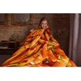 thumbnail image 1 of Verolix Nuggets Throw Blanket 50 x 40 Inch, Soft Flannel Fleece Lightweight Decorative Blanket for Couch Sofa Bed, 1 of 5