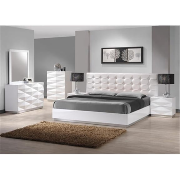 Verona Chest - White Lacquer