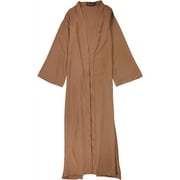 Verona Collection Womens Bell Sleeve Maxi Cardigan Sweater, Brown, Large