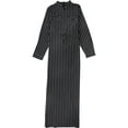 thumbnail image 1 of Verona Collection Womens Gianna Maxi Dress, Black, Medium, 1 of 1