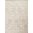 thumbnail image 1 of Verona Geometric Transitional 100 Percent Wool Hand Tufted Beige Rectangle Area Rug - 5 ft. x 7 ft. 6 in., 1 of 1