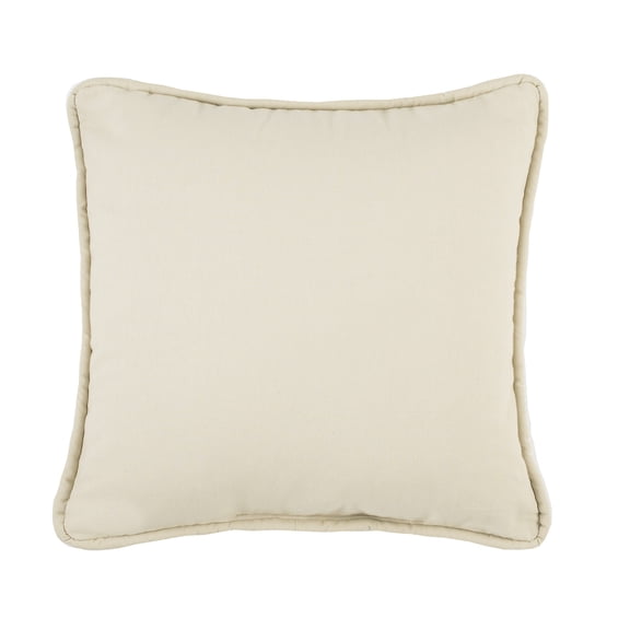 Verona II Square Pillow - Solid Tan