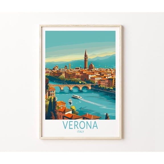 Verona Italy Historic City Home Decor