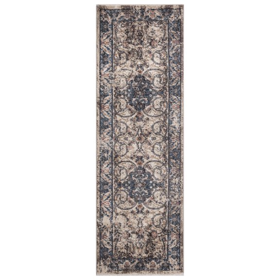 Verona Ivory 2 ft. x 7 ft. Traditional Runner Rug