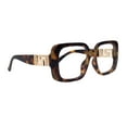 thumbnail image 1 of Verona, Oversized Reading Glasses, tortoiseshell brown NY Fifth Avenue, 1 of 3