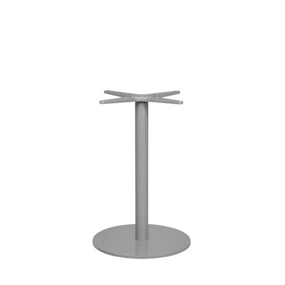 Verona Table Bases SF-1008-585 27.5 x 18 in. Aluminum Round Dining Base - Small