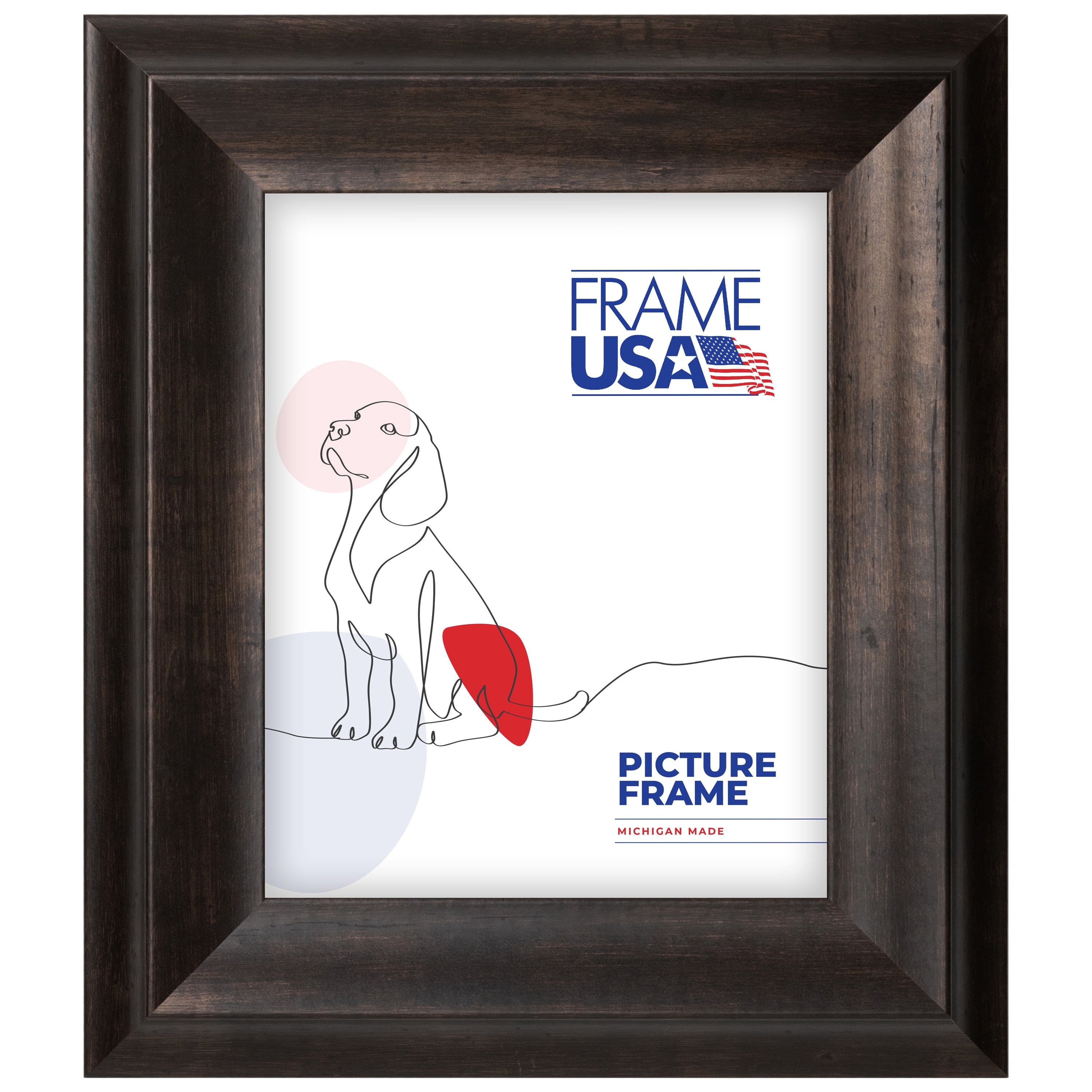 Verona Wide Espresso 14x20 Inch Picture Frame - Walmart.com