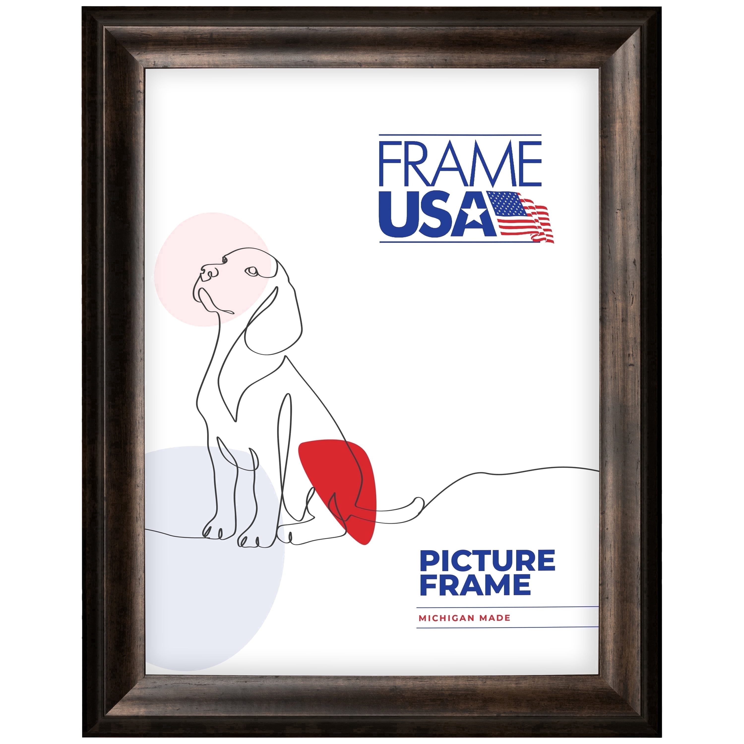 Verona Wide Espresso 18x24 Inch Picture Frame
