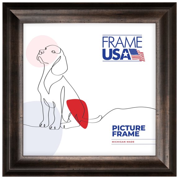 Verona Wide Espresso 20x20 Inch Picture Frame