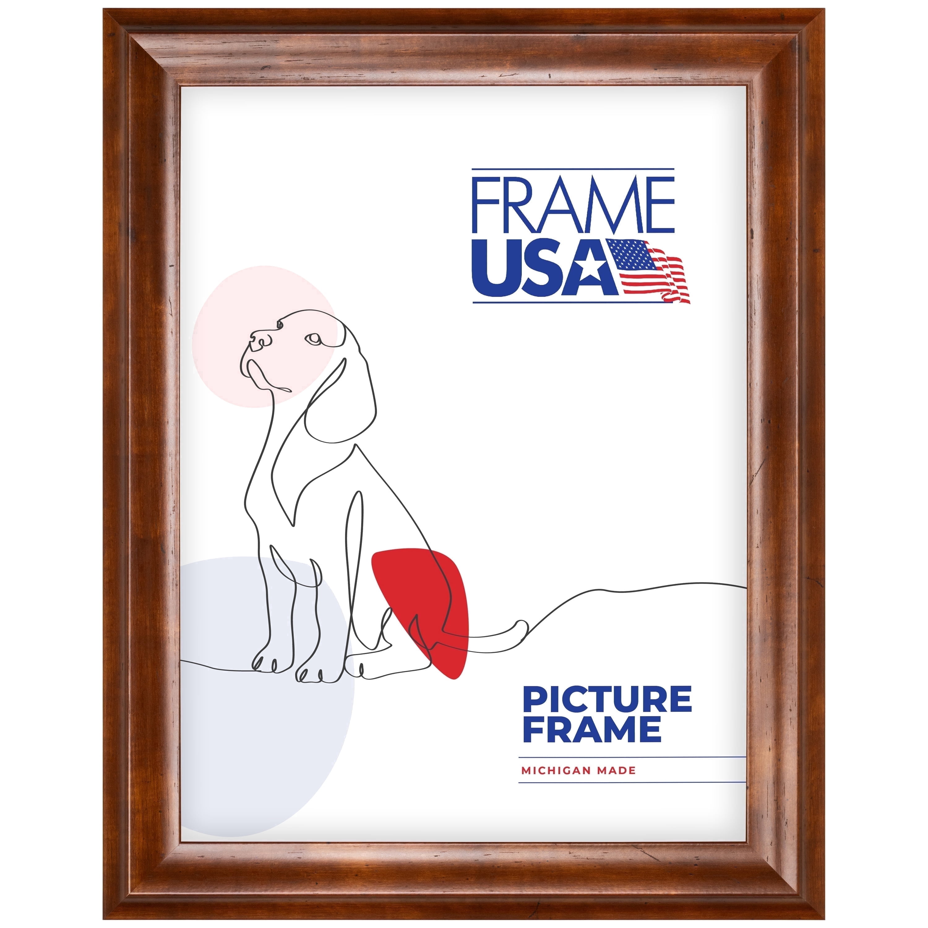 Verona Wide Honey 18x24 Inch Picture Frame