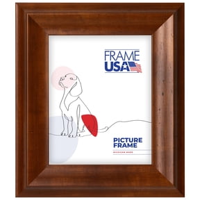 Verona Wide Honey 8x12 Inch Picture Frame