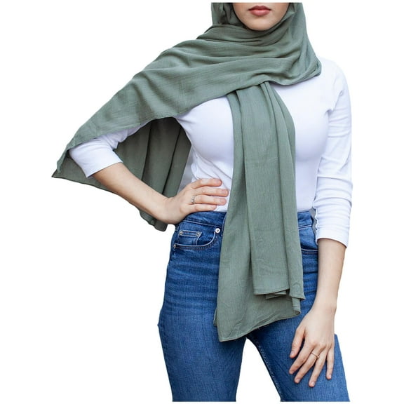 Verona Collection Head Scarf Olive OS