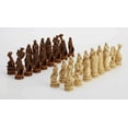 thumbnail image 1 of Veronese Design 3 1/4 Inch Viking Chessmen Set Hand Painted Resin Wood Ivory Finish Statue Home Decor, 1 of 4