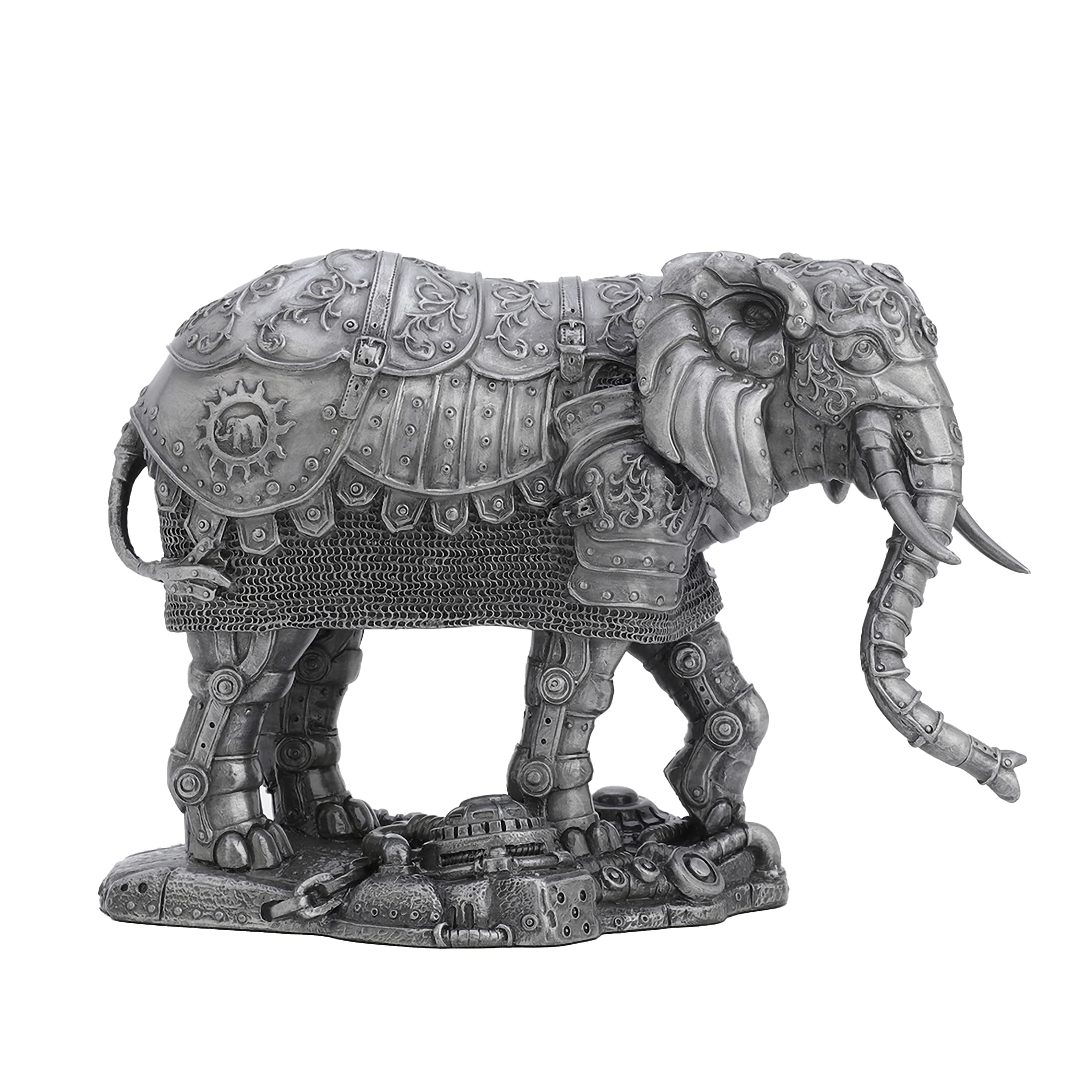 Veronese Design 6 1 4 Inch Tall Steampunk Mechanical Elephant Cold Cast veronese-design-6-1-4-inch-tall-steampunk-mechanical-elephant-cold-cast