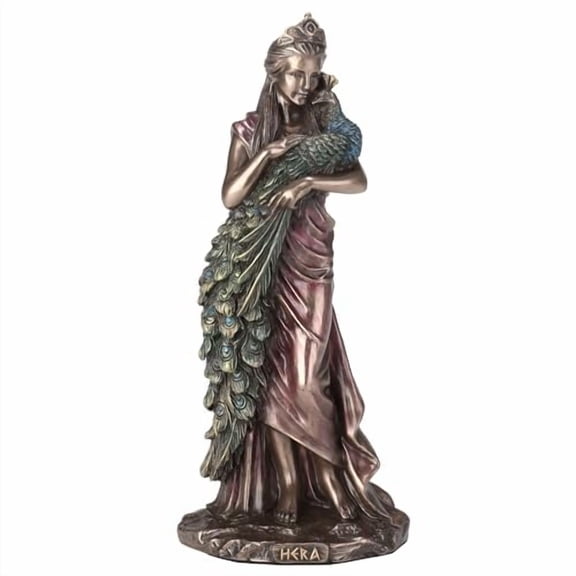 Veronese Design 6 1/8 Inch Hera The Greek Goddess of Women and Marriage Cold Cast Resin Bronze Finish Statue