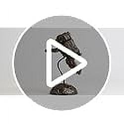 Veronese Design 6 1/8 Inch Zero G Astronaut Moon Landing Resin Statue Bronze Finish