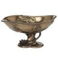 thumbnail image 1 of Veronese Design AN10479A4 Victorian Ceramic Look Condiment Dish Lotus Koi &amp; Leaves, 1 of 1