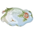 thumbnail image 1 of Veronese Design AP20257AA Porcelain Dragonfly &amp; Poppy Jewelry Tray  Blue, 1 of 1